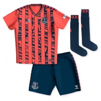 Billiga Everton James Tarkowski #6 Barnkläder Borta fotbollskläder till baby 2023-24 Kortärmad (+ Korta byxor)